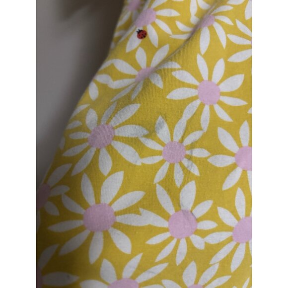 Hanna Andersson Yellow Daisy Ladybug Skater Dress Girls Kids Size 5 - Picture 4 of 9